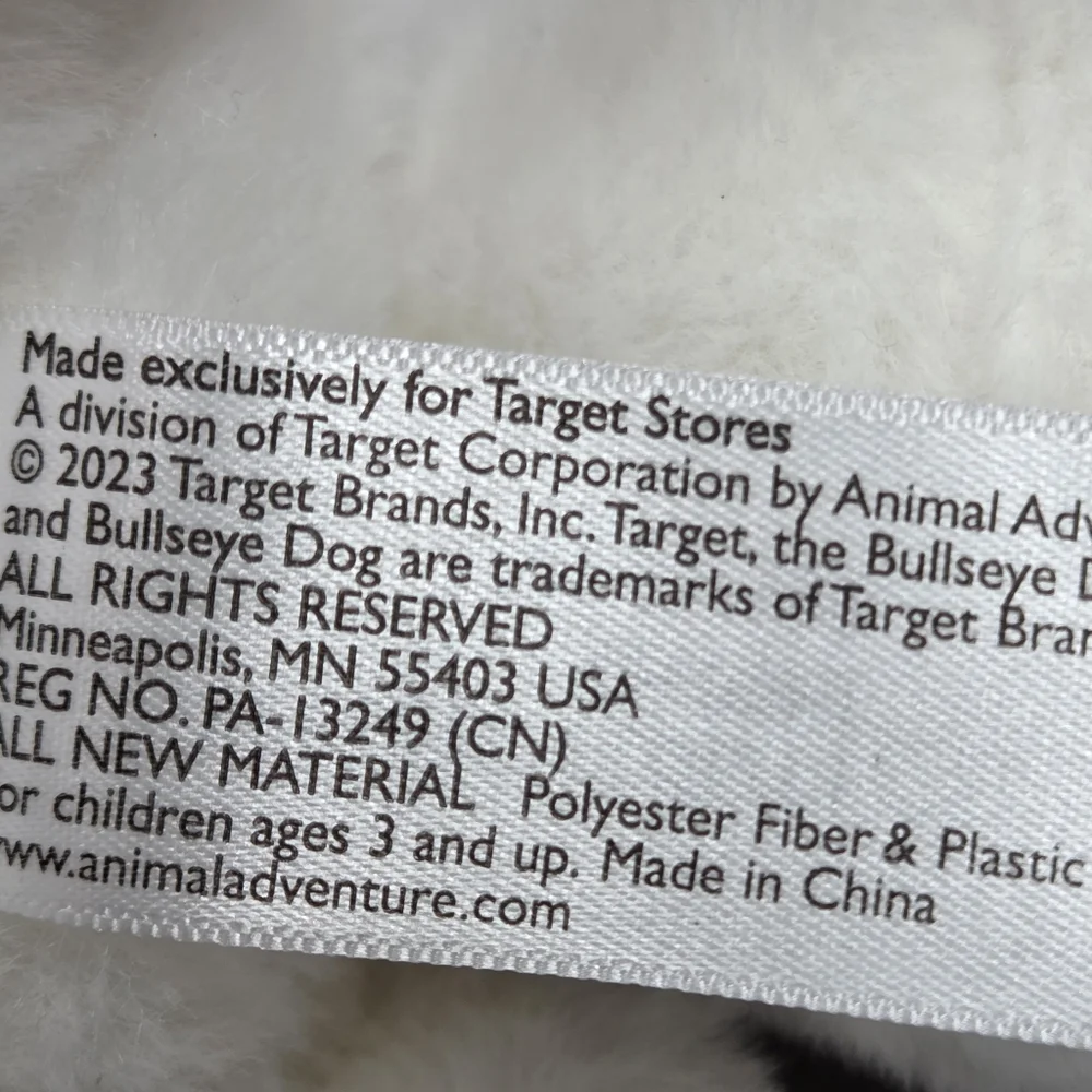 Target Bullseye Goodness To Give Target 10” Plush Dog Exclusive 2023 Backpack